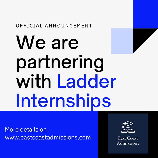East Coast Admissions Partners with Ladder Internships